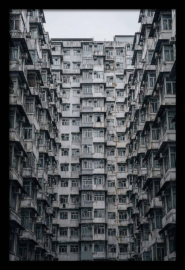 Kowloon Density In Monochrome