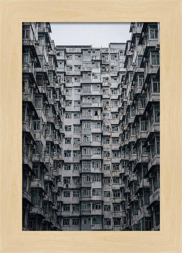 Kowloon Density In Monochrome
