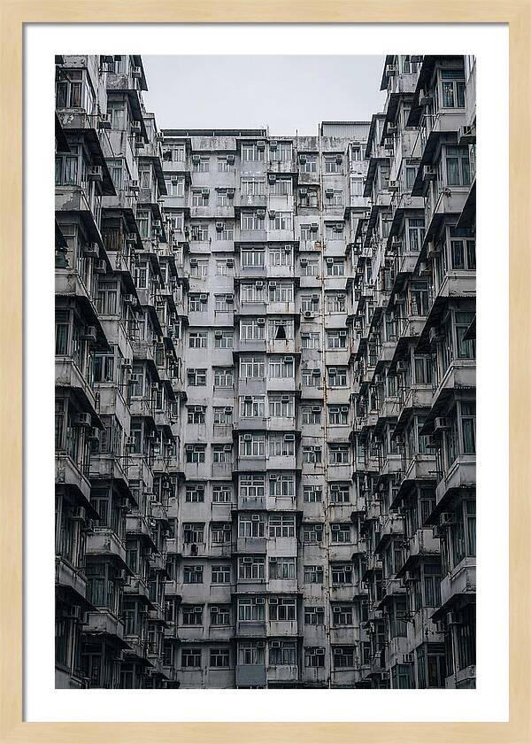 Kowloon Density In Monochrome