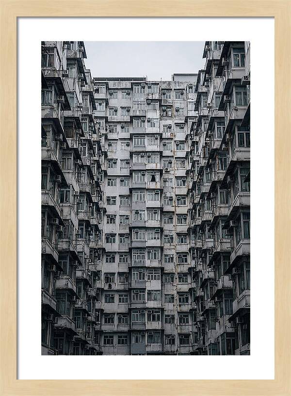 Kowloon Density In Monochrome