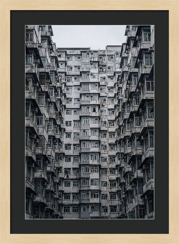 Kowloon Density In Monochrome