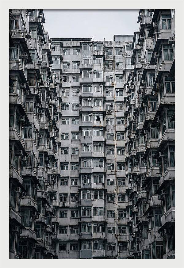 Kowloon Density In Monochrome