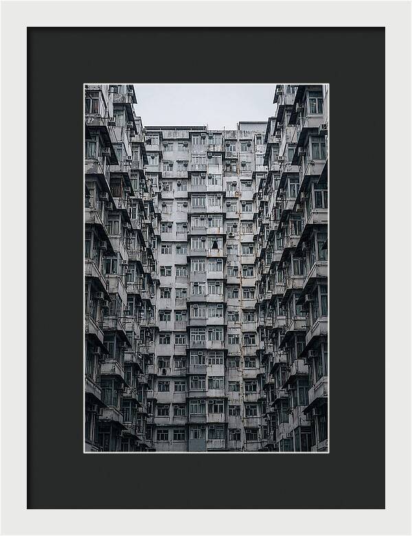 Kowloon Density In Monochrome