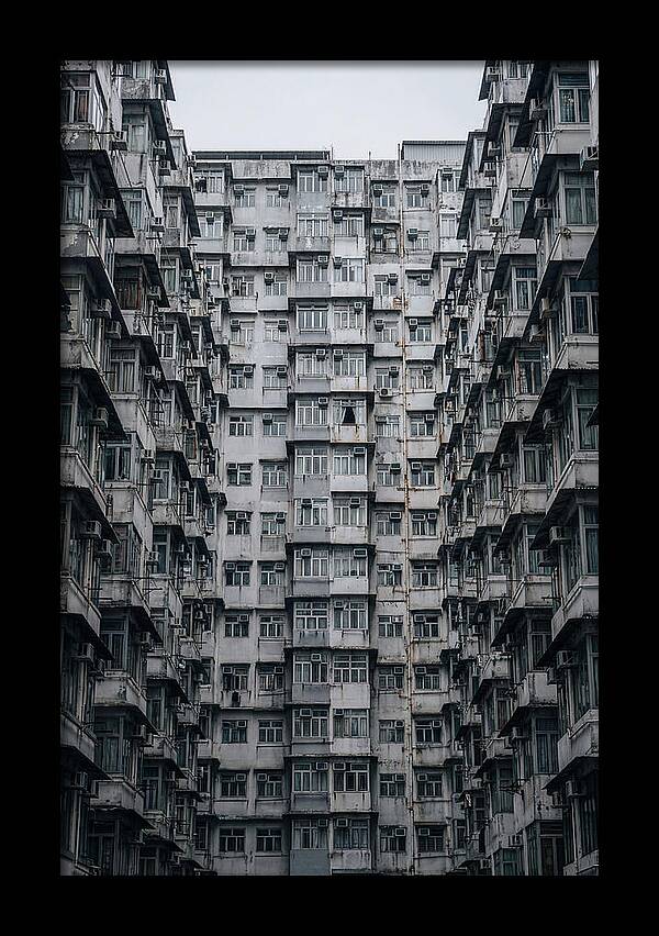Kowloon Density In Monochrome