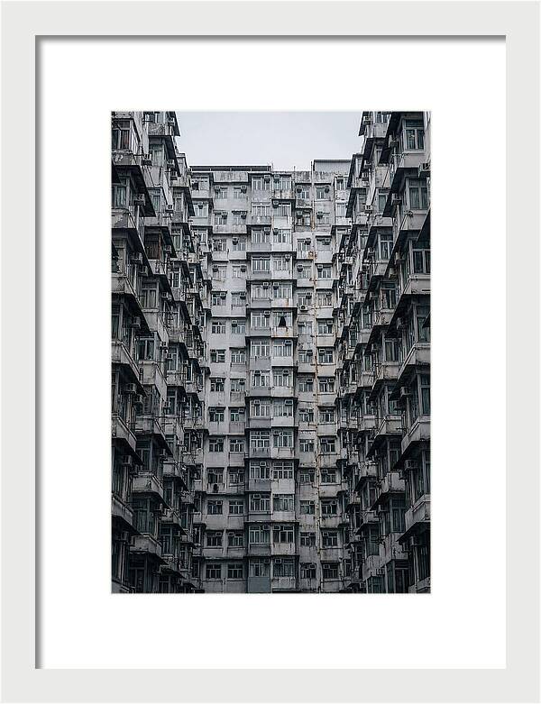 Kowloon Density In Monochrome