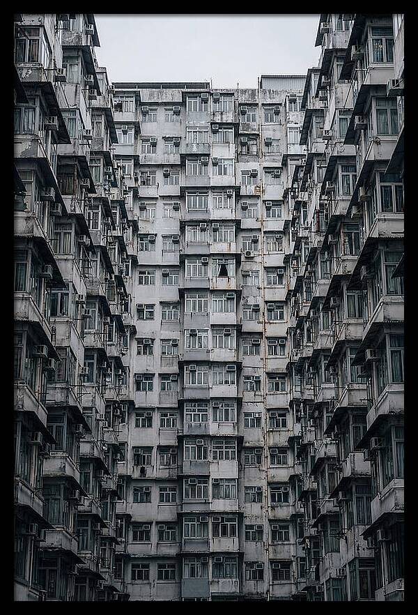 Kowloon Density In Monochrome