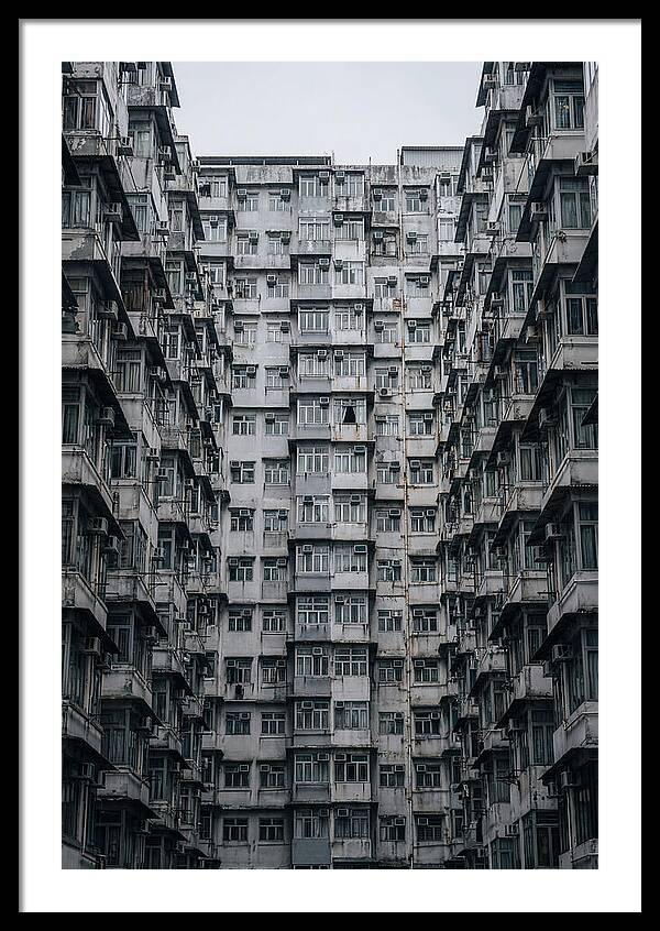 Kowloon Density In Monochrome