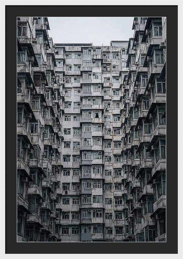 Kowloon Density In Monochrome