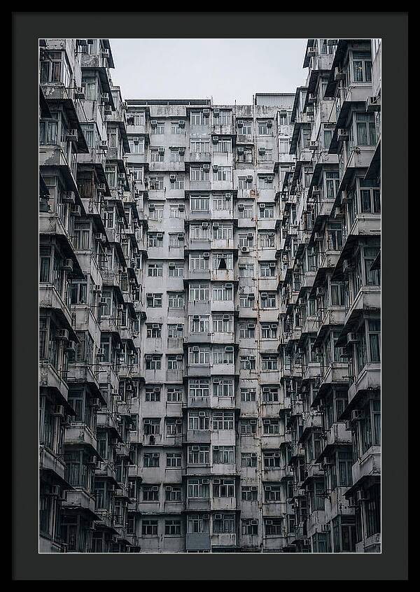 Kowloon Density In Monochrome
