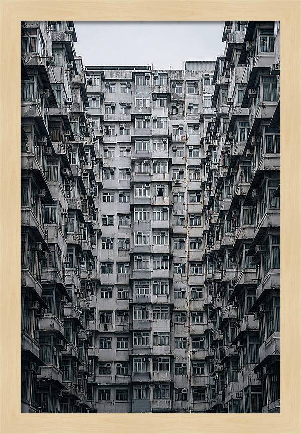 Kowloon Density In Monochrome