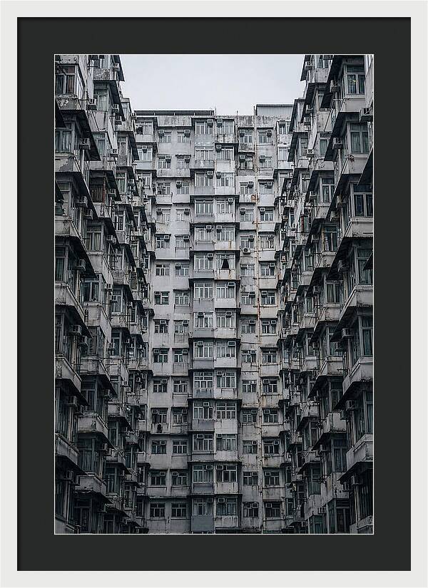Kowloon Density In Monochrome