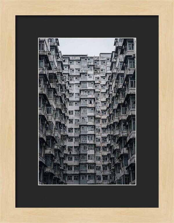 Kowloon Density In Monochrome