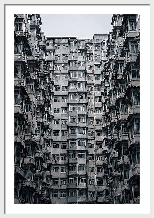 Kowloon Density In Monochrome