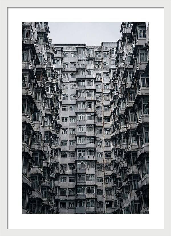 Kowloon Density In Monochrome
