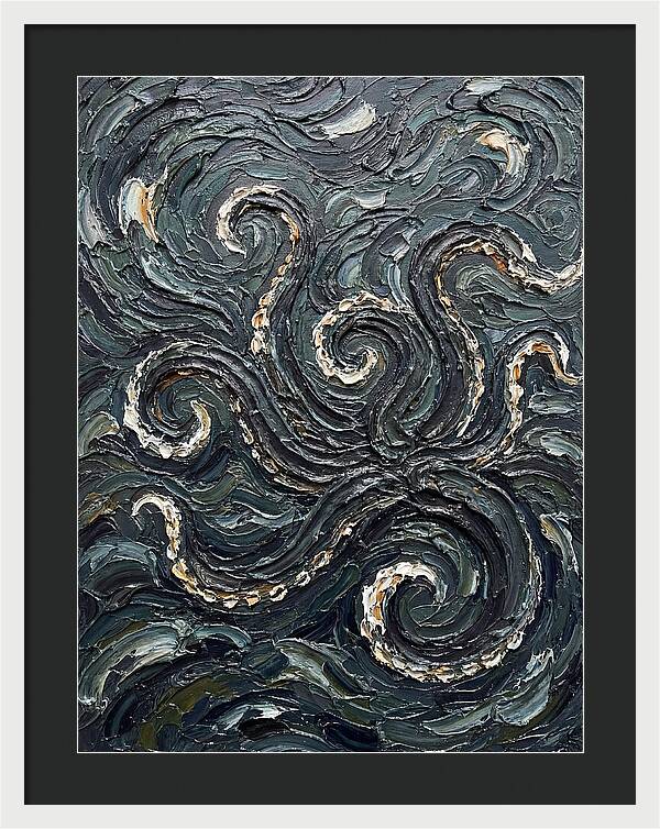 Kraken Rising From The Depths