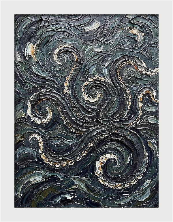 Kraken Rising From The Depths
