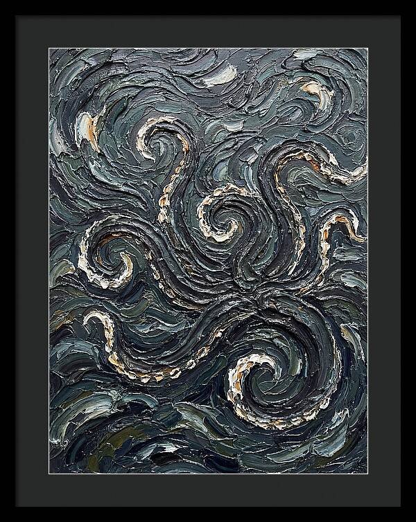 Kraken Rising From The Depths