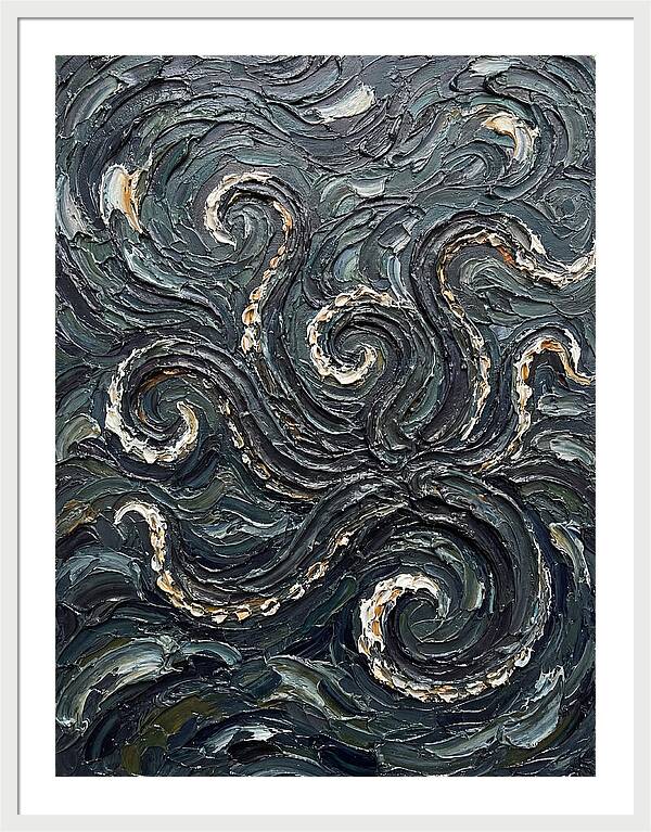 Kraken Rising From The Depths