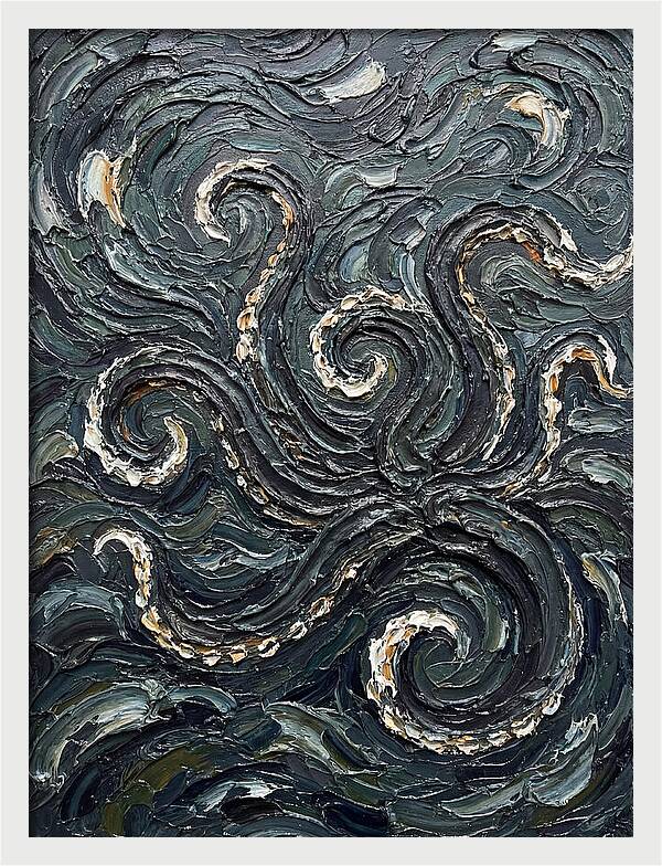 Kraken Rising From The Depths