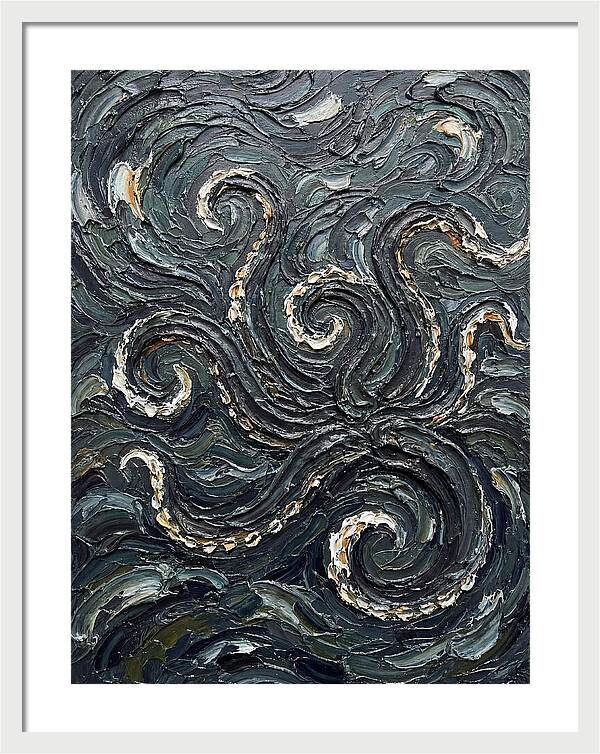Kraken Rising From The Depths
