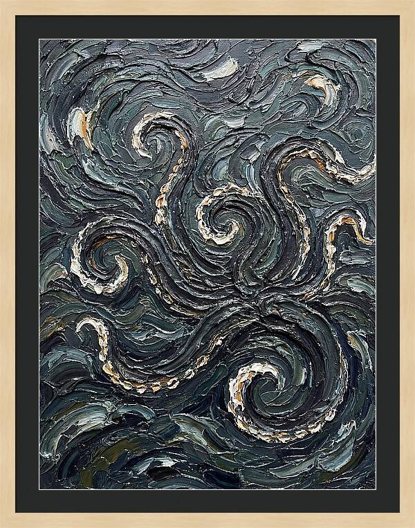 Kraken Rising From The Depths