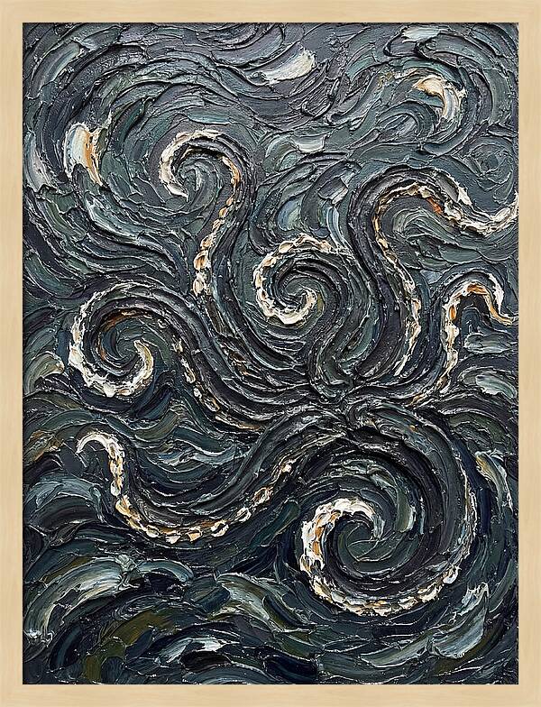 Kraken Rising From The Depths