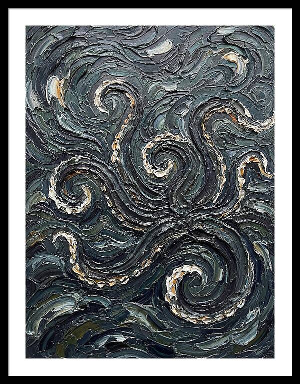 Kraken Rising From The Depths