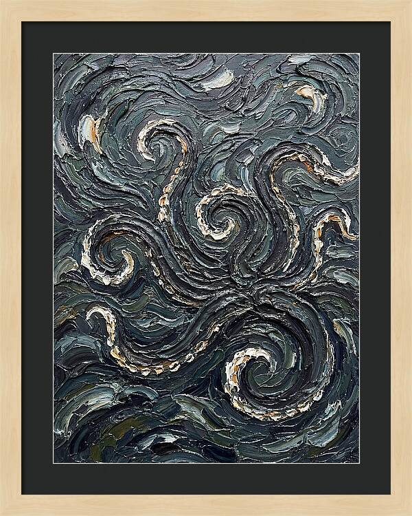 Kraken Rising From The Depths