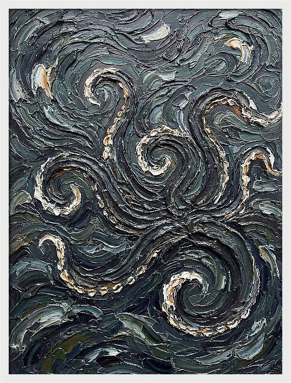 Kraken Rising From The Depths