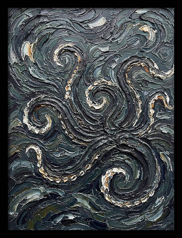 Kraken Rising From The Depths