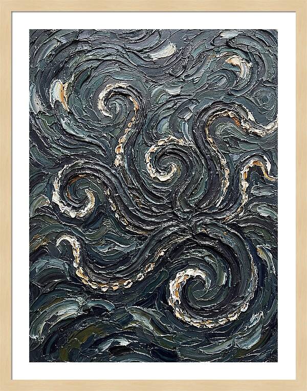 Kraken Rising From The Depths