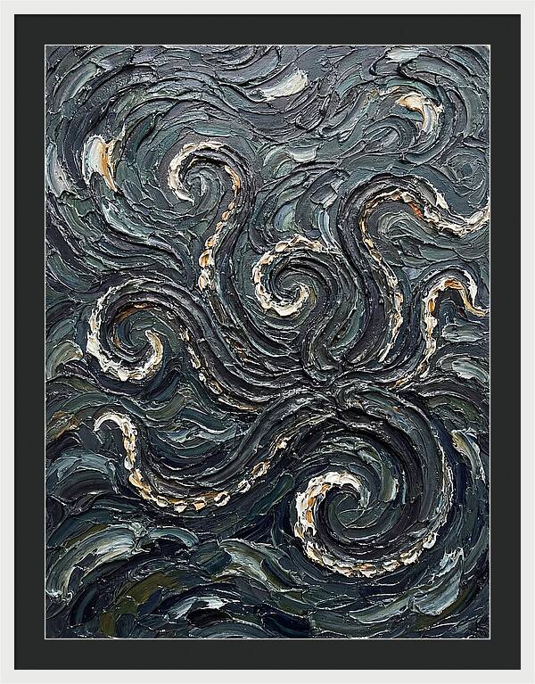 Kraken Rising From The Depths