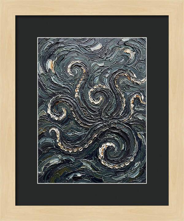 Kraken Rising From The Depths