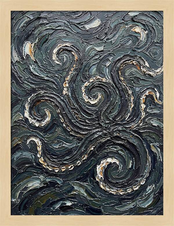 Kraken Rising From The Depths