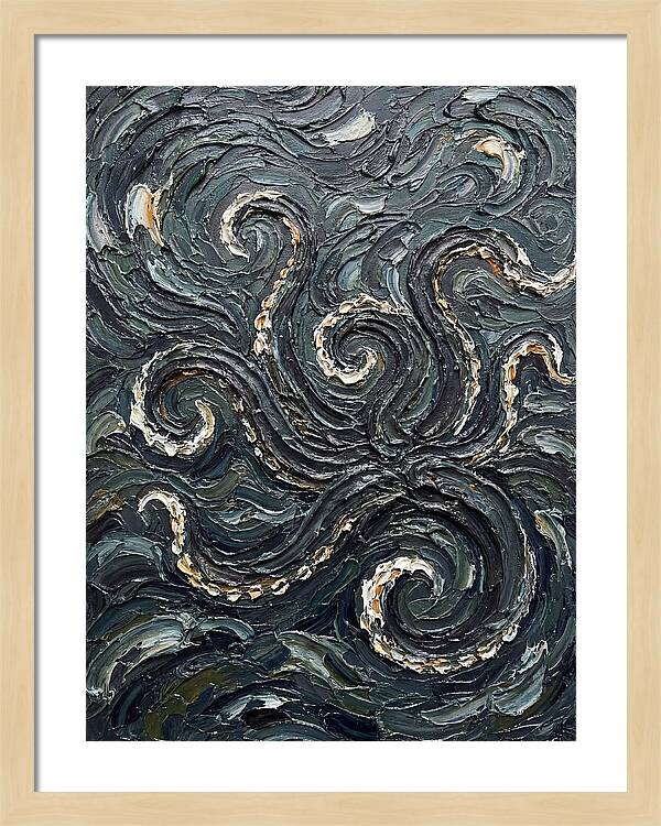 Kraken Rising From The Depths