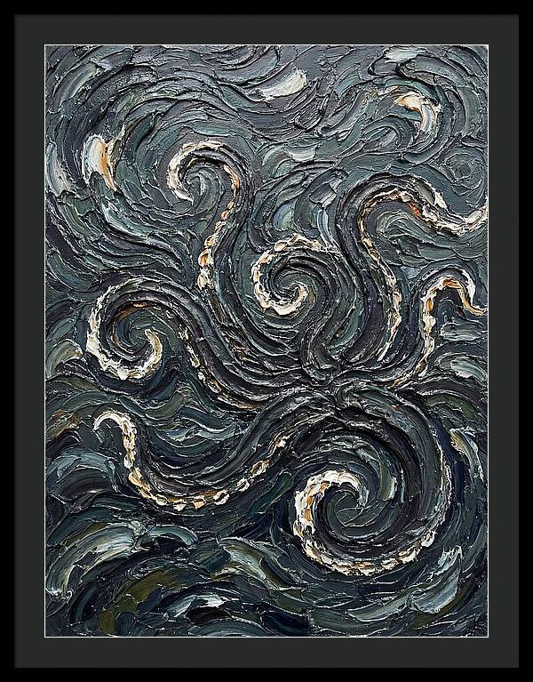 Kraken Rising From The Depths