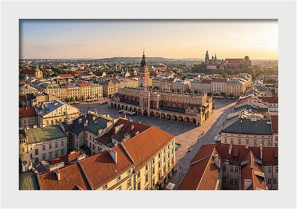 Krakow Old Town Panorama