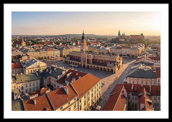Krakow Old Town Panorama
