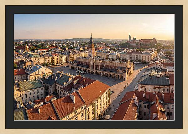 Krakow Old Town Panorama