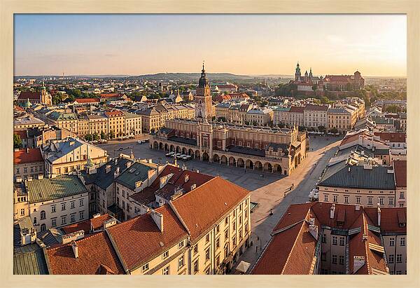 Krakow Old Town Panorama