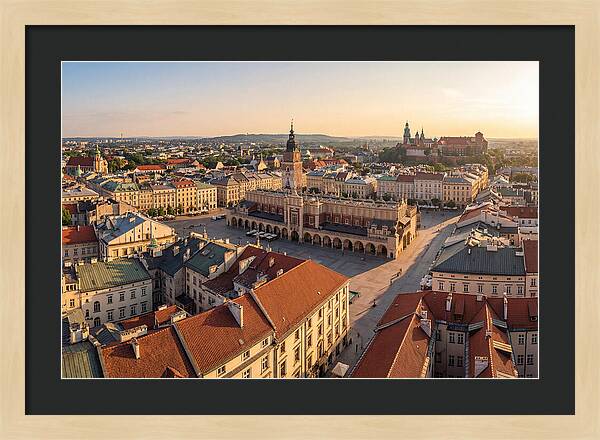 Krakow Old Town Panorama