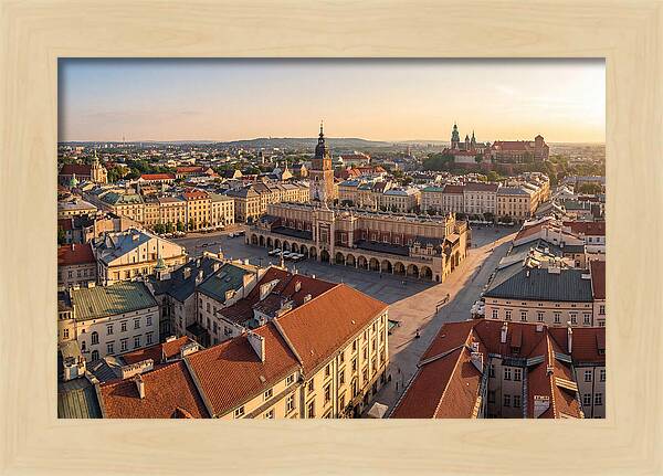 Krakow Old Town Panorama