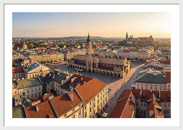 Krakow Old Town Panorama