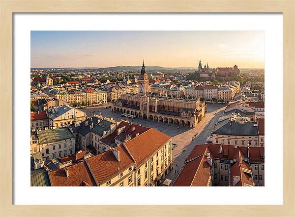 Krakow Old Town Panorama