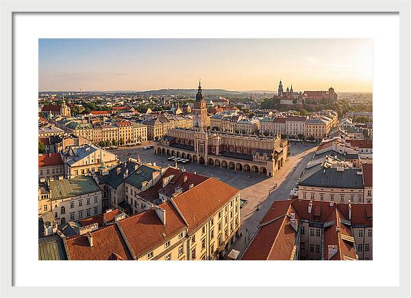 Krakow Old Town Panorama