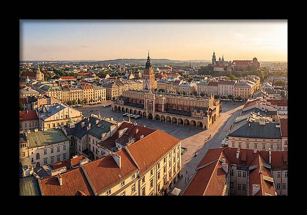 Krakow Old Town Panorama