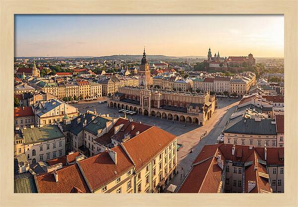 Krakow Old Town Panorama