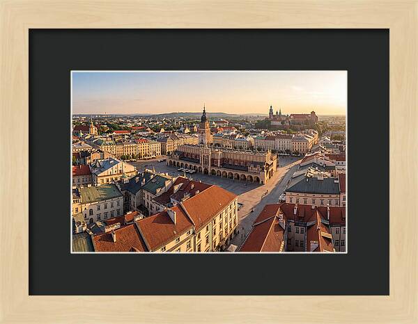 Krakow Old Town Panorama