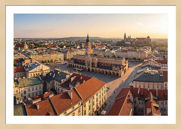 Krakow Old Town Panorama