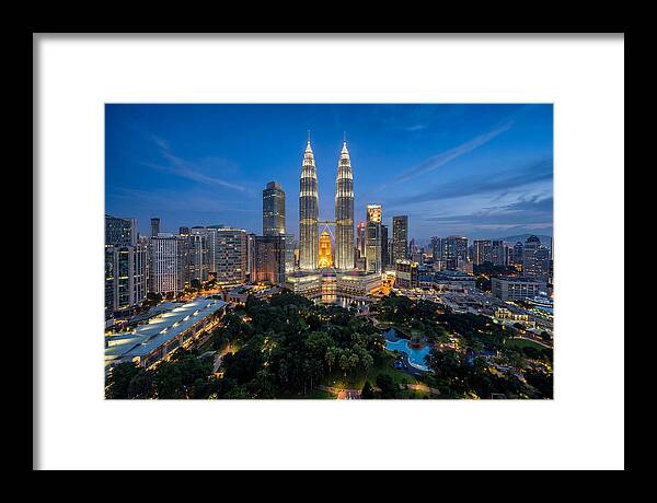 Kuala Lumpur Twilight Skyline